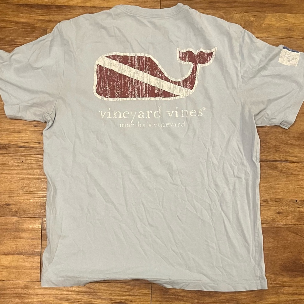 Vineyard Vines Whale Logo Back Print T-Shirt